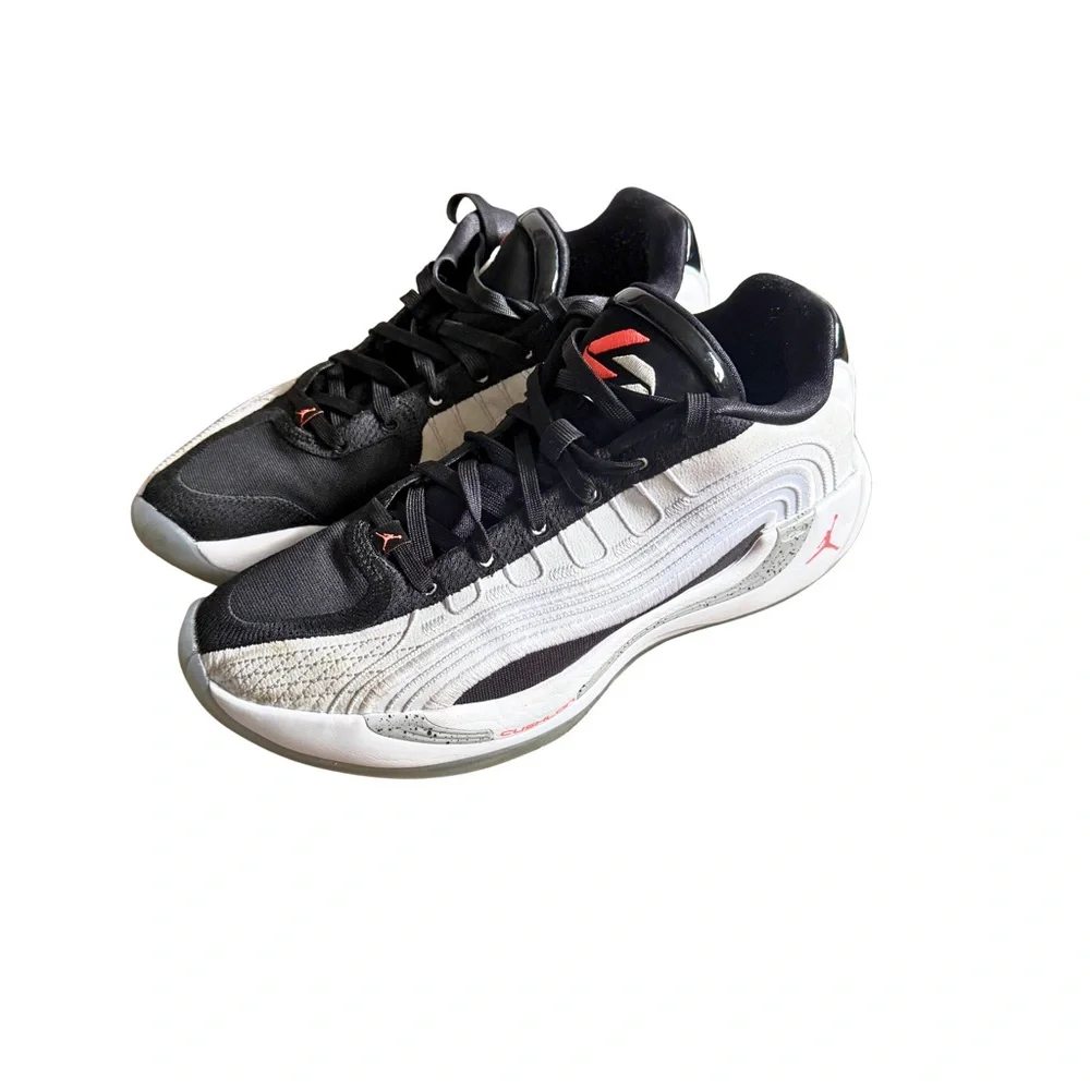 Nike Jordan Luka 4 White Cement 9.5 Men Luka Doncic Basketball Shoes - Picture 2 of 13